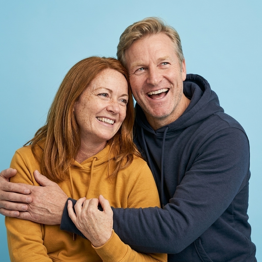 Happy couple